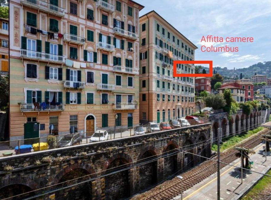 Affittacamere Columbus Camogli Eksteriør billede